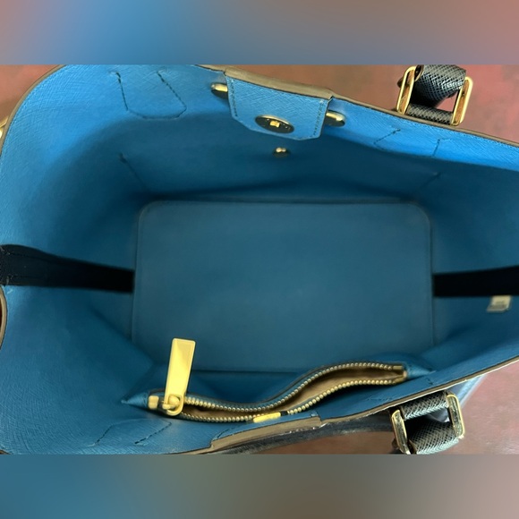 Michael Kors Greenwich Grab Bag, Navy Blue - Picture 5 of 10